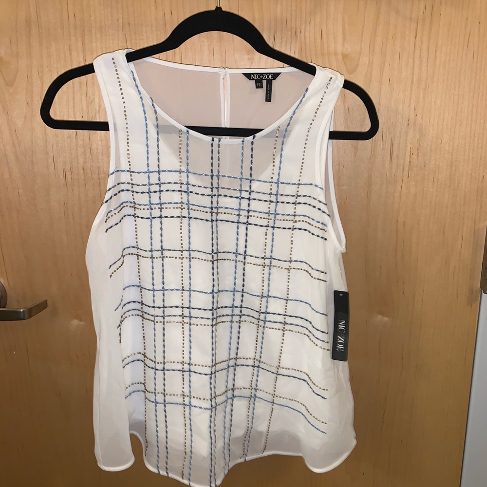 NWT nic + zoe tank top